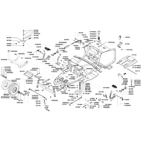 AL-KO T12-74H Edition - 119276 - Chassis