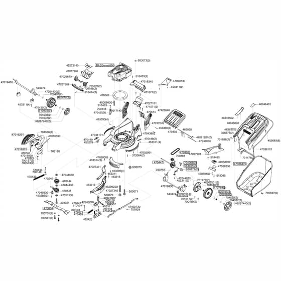 AL-KO Powerline 5300 - 119308 - Main Assembly: 1.2011 - 4.2011