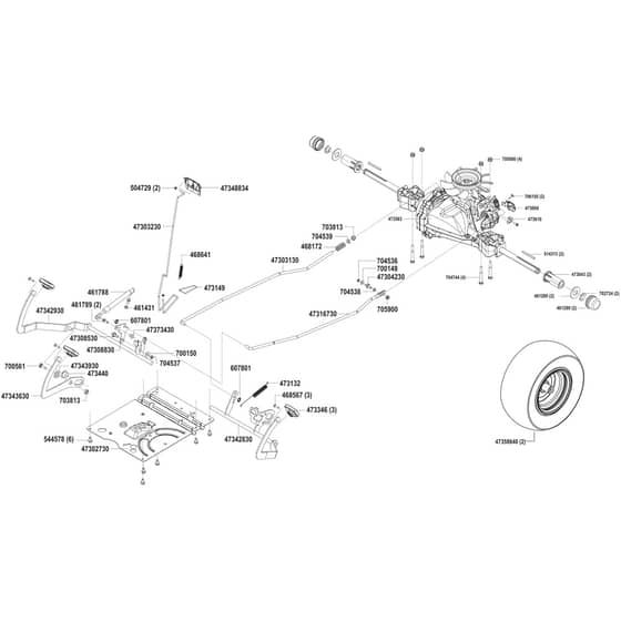 AL-KO T16-105.4 HD Powerline - 119351 - Transmission