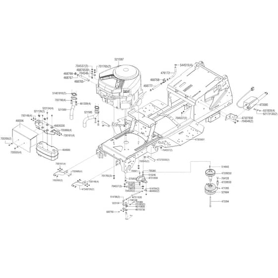 AL-KO T20-105.4 HDE Powerline - 119352 - Chassis: 2.2014 - 9.2014