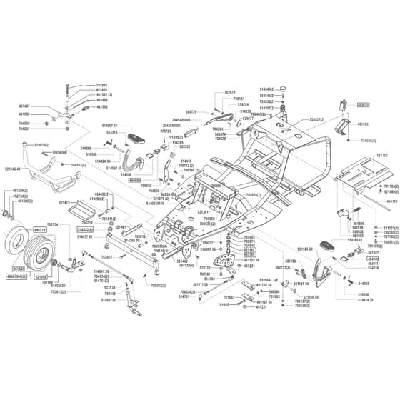 AL-KO T15-74 HD-A Edition - 119517 - Chassis