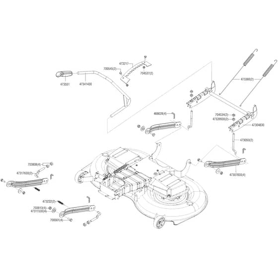 AL-KO T23-125.4 HD Powerline - 119547 - Deck Lift: 2.2014 - 9.2014