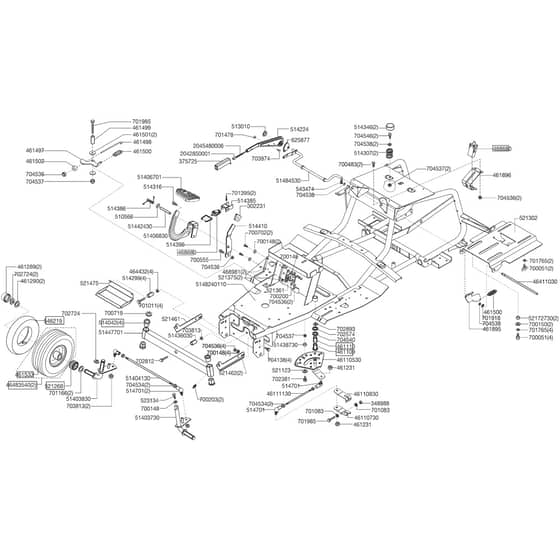 AL-KO T16-92 HD-H Edition - 119630 - Chassis