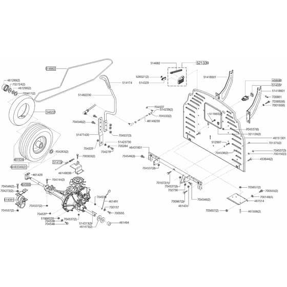 AL-KO T16-92 HD-H Edition - 119630 - Transmission