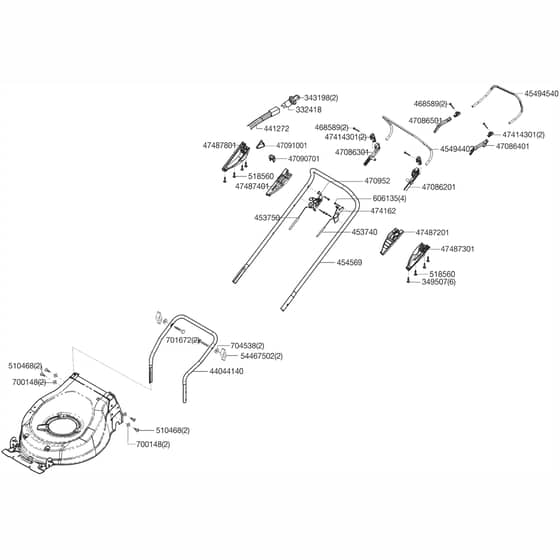 AL-KO Highline 526 VSi - 119738 - Handle: from 7.2016