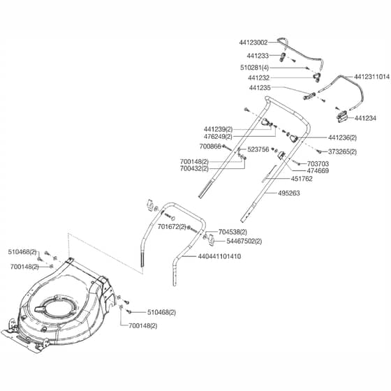 AL-KO Premium 520 - 119969 - Handle: 2.2020 - 9.2021