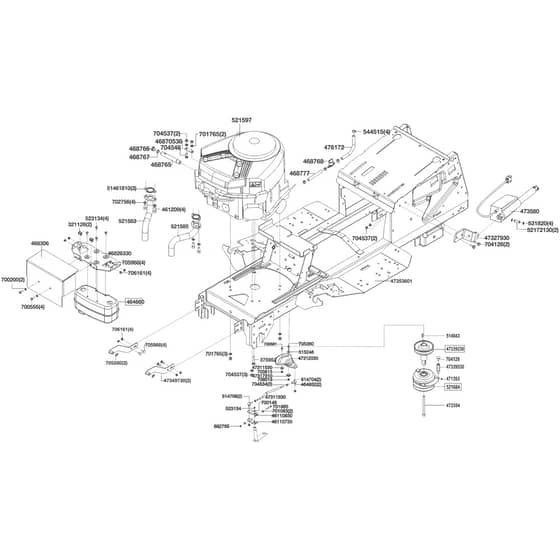 AL-KO T20-105.5 HDE V2 - 127137 - Chassis: from 5.2015