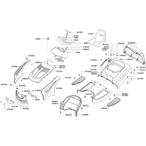 AL-KO T18-110.6 HDS - 127324 - Body Panels: before 9.2015