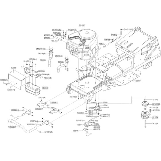 AL-KO Premium T20-105.6 HD V2 - 127371 - Chassis: 10.2016 - 3.2018