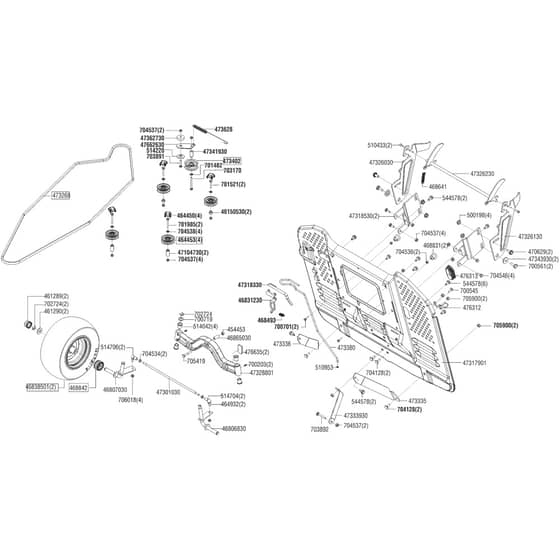AL-KO Premium T20-105.6 HD V2 - 127371 - Tractor Rear: 12.2015 - 10.2016