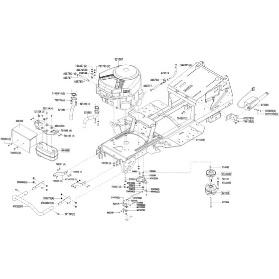 AL-KO Premium T20-105.6 HDE V2 - 127376 - Chassis: 6.2016 - 7.2016