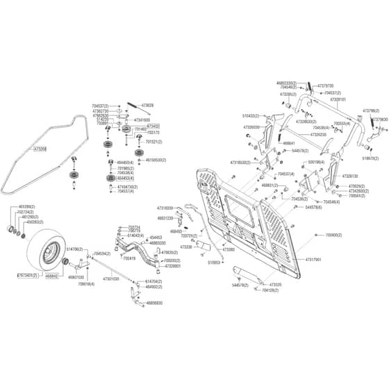 AL-KO Premium T20-105.6 HDE V2 - 127376 - Transmission: 10.2016 - 3.2018