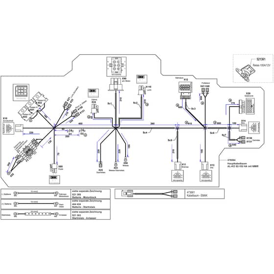 AL-KO T16-92.7 HD Edition - 127411 - Wiring Diagram 1