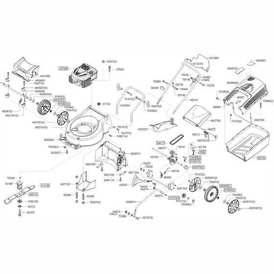 AL-KO SOLO 4238 - 127454 - Main Assembly: 11.2017 - 3.2019