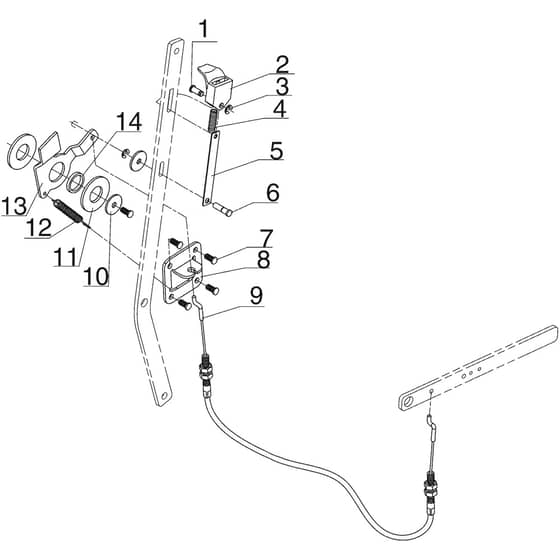 AL-KO R7-63 A Manual Rider - 127486 - Safety Interlock: 12.2018 - 10.2022