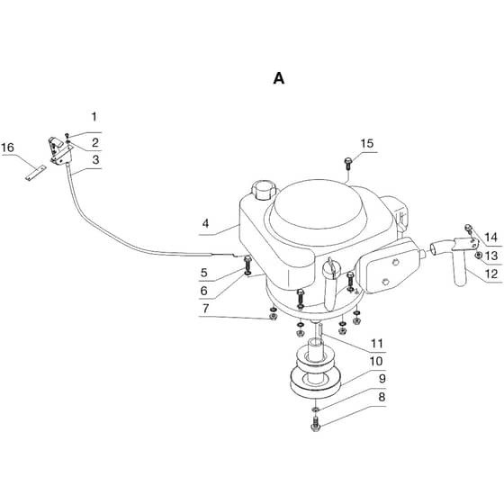 AL-KO R7-63 A Manual Rider - 127486 - Engine: from 10.2022