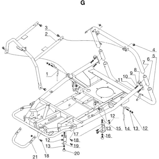 AL-KO R7-63 A Manual Rider - 127486 - Chassis: from 10.2022