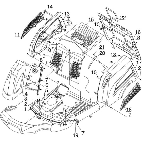 AL-KO R7-65 HD Hydrostatic Rider - 127487 - Bodywork: 12.2018 - 8.2020