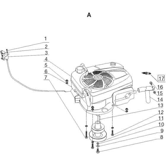 AL-KO R7-65 HD Hydrostatic Rider - 127487 - Engine: 8.2020 - 10.2022