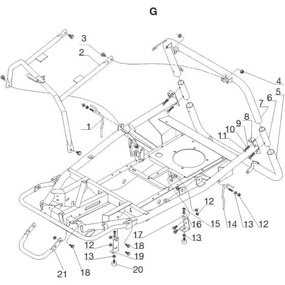 AL-KO R7-65 HD Hydrostatic Rider - 127487 - Chassis: before 12.2018