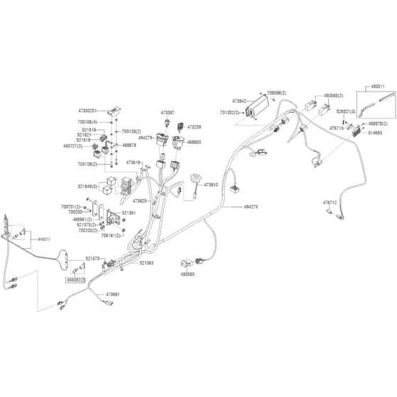 AL-KO Solo Premium T24-125 HD V2 - 127711 - Wiring Loom: from 3.2024