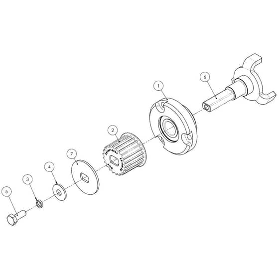 Allett Stirling 43 Motor Extension Assembly