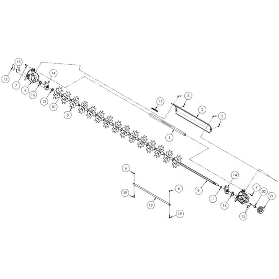 Allett Stirling 43 Verticutter Cartridge