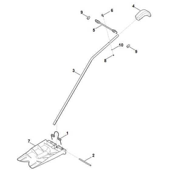 Viking AMK127.1 - Mulching Kit - Parts Diagram