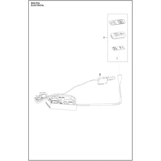 Husqvarna Aspire B8X-P4A - 970620402 - Electrical