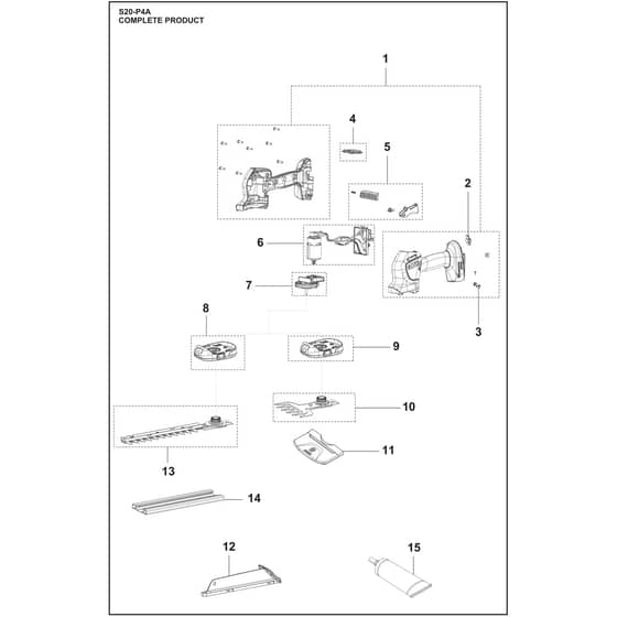 Husqvarna Aspire S20-P4A - 970716602 - Complete Product