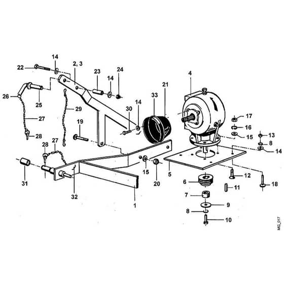 Viking AZ 4000 S - Drive - Parts Diagram