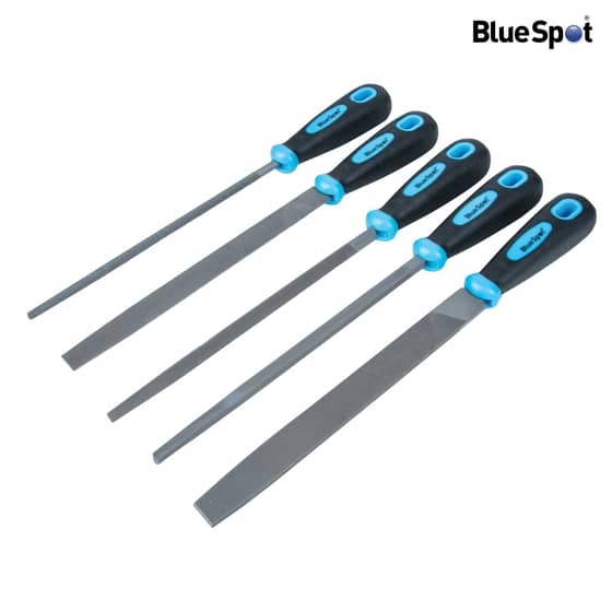 BlueSpot Handled File Set 5 Piece 200mm (8in) - 22654