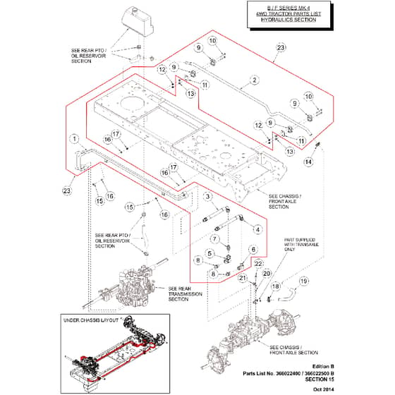 Countax B250 - From 01-10-2014 To 01-07-2015 - 16 Hydraulics