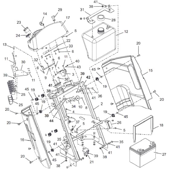 Countax B255 4Wd - From 09-09-2019 - 08 Console