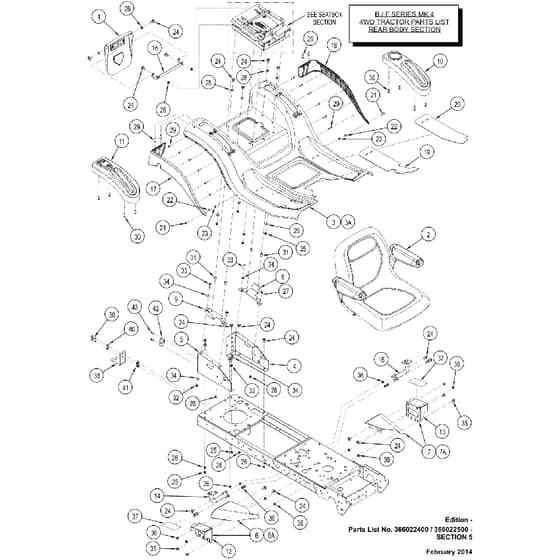 Countax B60 - From 01-02-2014 To 01-06-2014 - 5 Rear Body