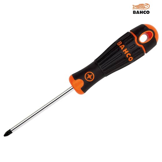 Bahco BAHCOFIT Screwdriver Pozidriv Tip PZ1 x 100mm - B193.001.100