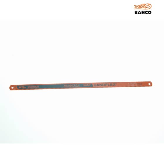Bahco 3906 Sandflex Hacksaw Blades 300mm (12in) x 18tpi Pack 10 - 3906-300-18-10P