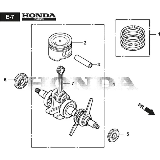 BC 435 HD - 2023-2025 - 281321003/21 - Stiga Brushcutter Cylinder Piston Crankshaft Diagram