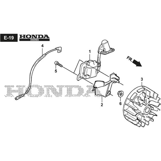 BC 450 HD - 2023-2025 - 281521003/21 - Stiga Brushcutter Flywheel Diagram