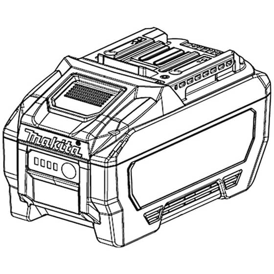 Makita BL4050F - Battery Bl4050F - Power Tool Diagram