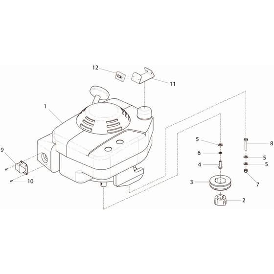 Belle BMD 300 - Engine Assembly