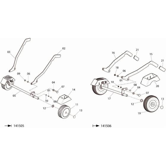 Belle BMD 300 - Friction Wheel Assembly