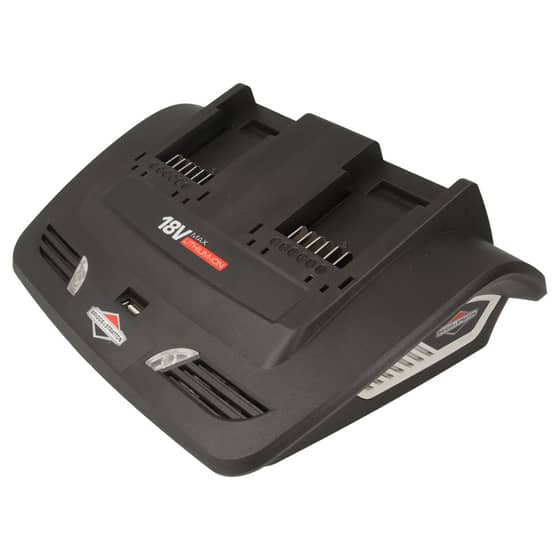 Genuine Briggs & Stratton Twin 18V Charger (3A) EU- 1697084