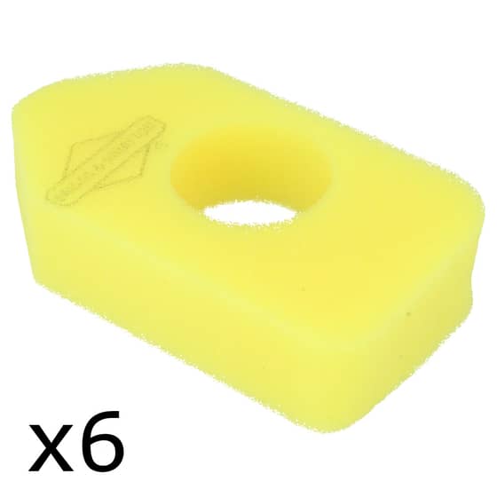 Genuine Briggs & Stratton Air Filter (6 x 698369) - 4216
