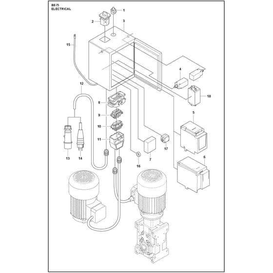 Husqvarna BS 75 - 970615007 - Electrical 02