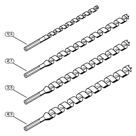 Genuine Stihl BT45 / J - Wood drills