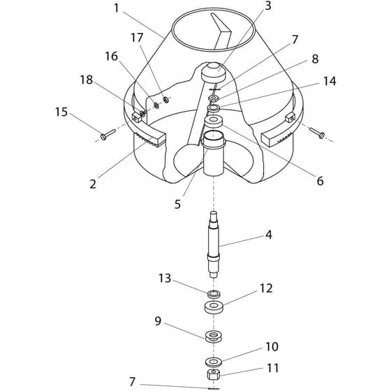 Belle BWE 150-200-250 - Drum Assembly