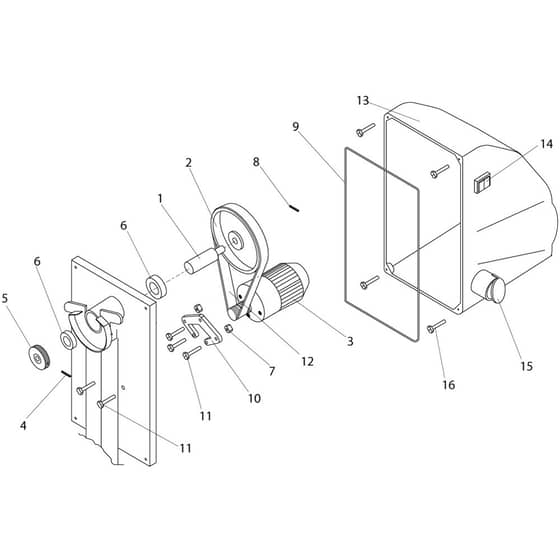 Belle BWE 80-110-130 - Drive Kit