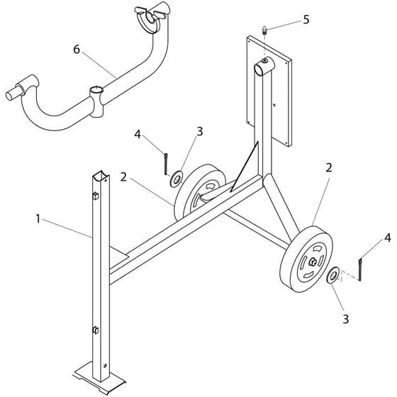 Belle BWE 80-110-130 - Frame Assembly