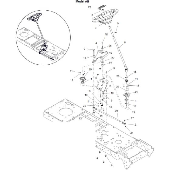 Countax C100-2Wd Fr730 - From 01-03-2022 - 05 Steering